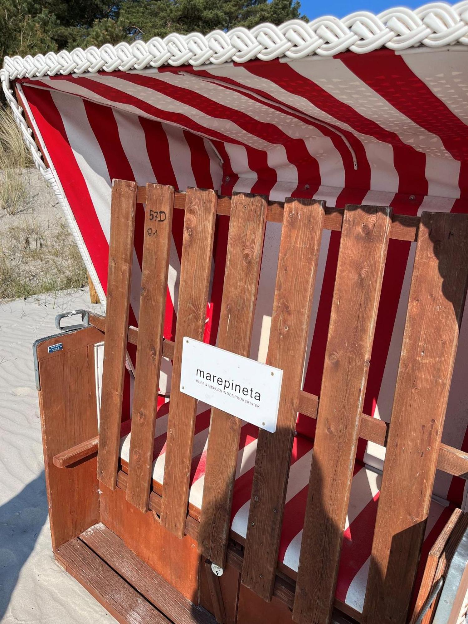 Ferienwohnung Marepineta Im Haus Zudar Prora ビンツ エクステリア 写真